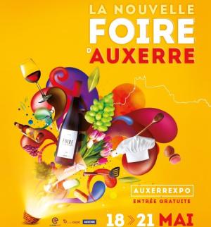 Foire d'Auxerre 18 au 21 mai 2023 
